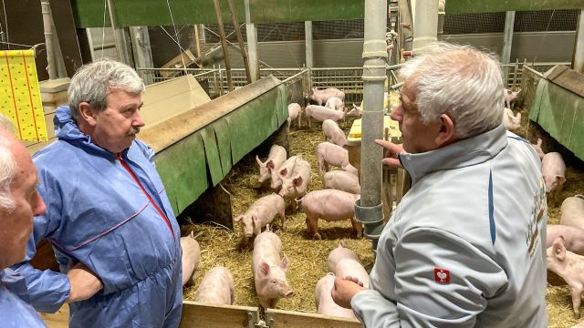 Besuch auf dem Hof am Leispel