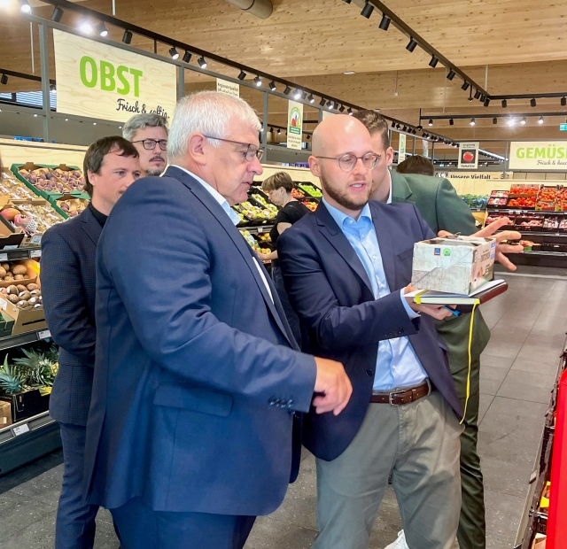 Pressemitteilung: Zu Besuch bei ALDI SÜD in Göppingen 