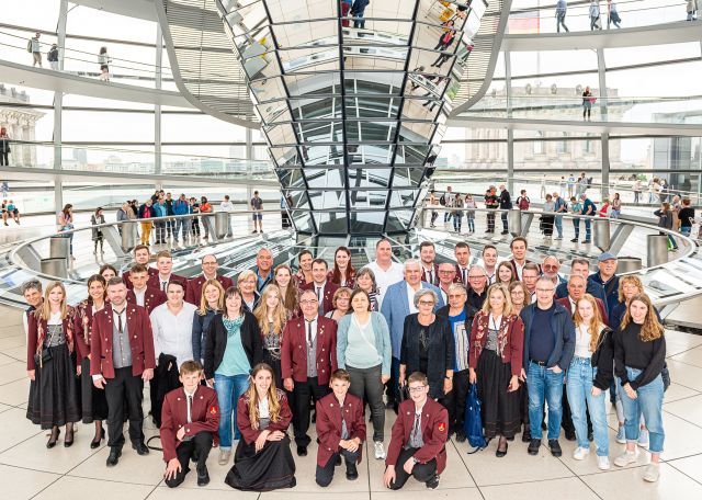 Besuch aus Böhmenkirch im Bundestag