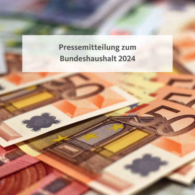 Abschließende Beratungen zum Bundeshaushalt 2024