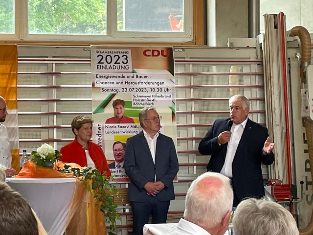 Sommerempfang der CDU Böhmenkirch
